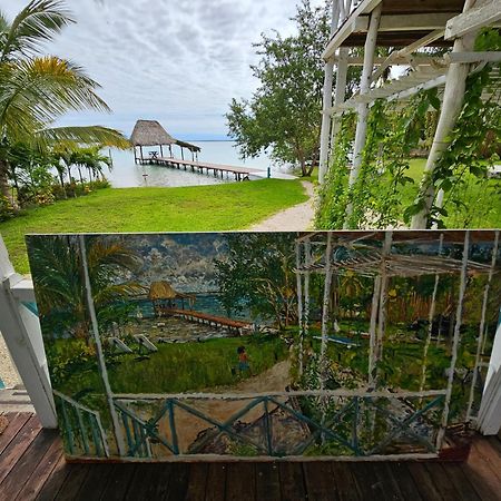 Cabana Con Muelle Privado En La Laguna De باكالار المظهر الخارجي الصورة