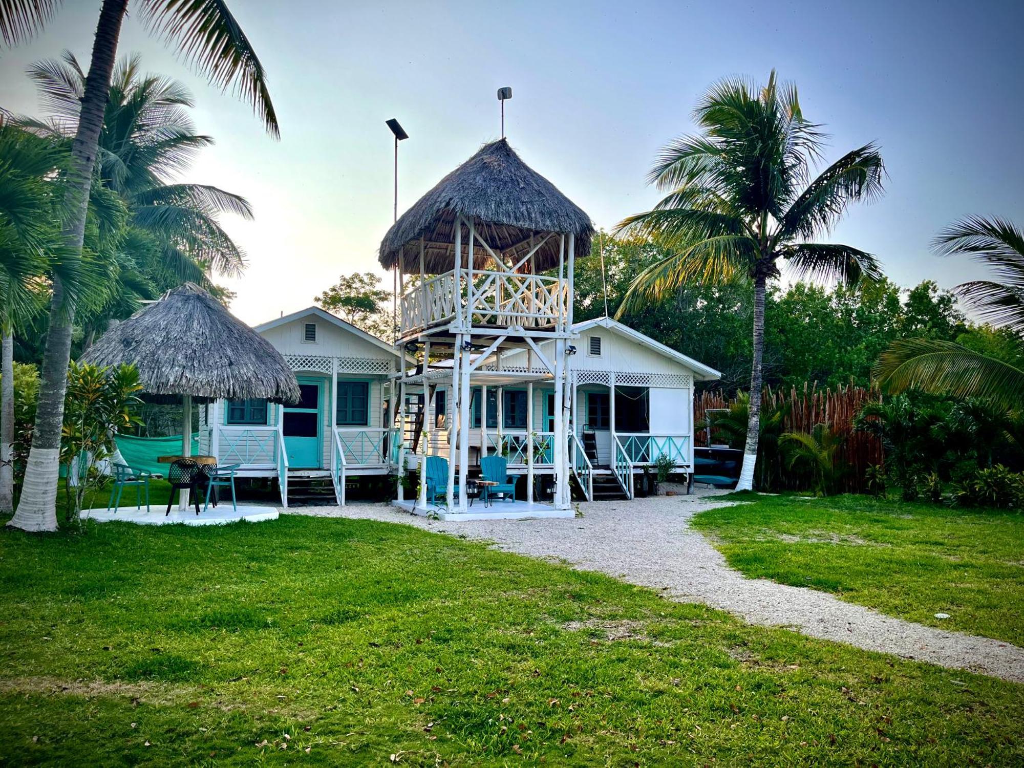 Cabana Con Muelle Privado En La Laguna De باكالار المظهر الخارجي الصورة